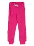 Iceberg Kids logo-tape track pants - Pink