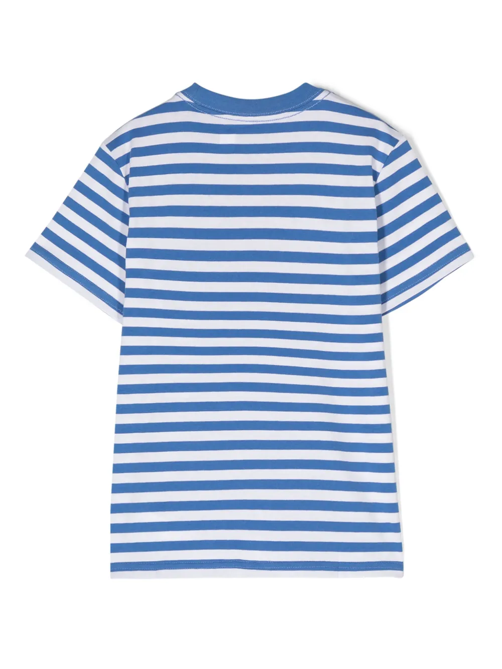 Ralph Lauren Kids T-shirt met teddybeerprint Blauw