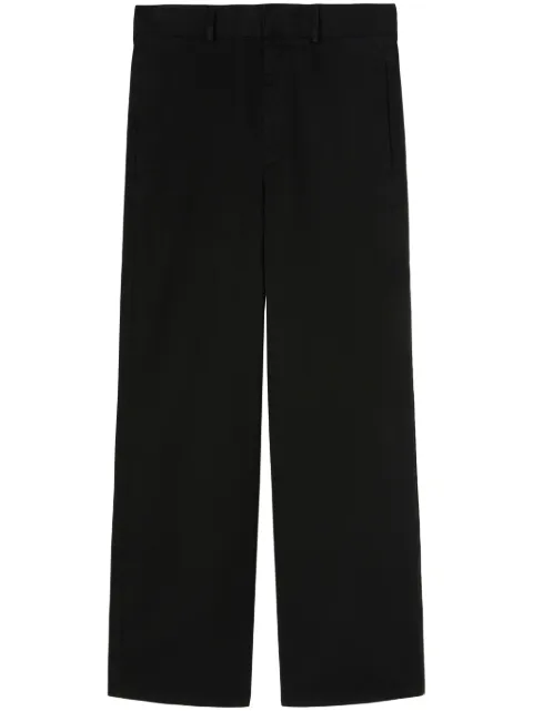 Palm Angels monogram straight-leg trousers