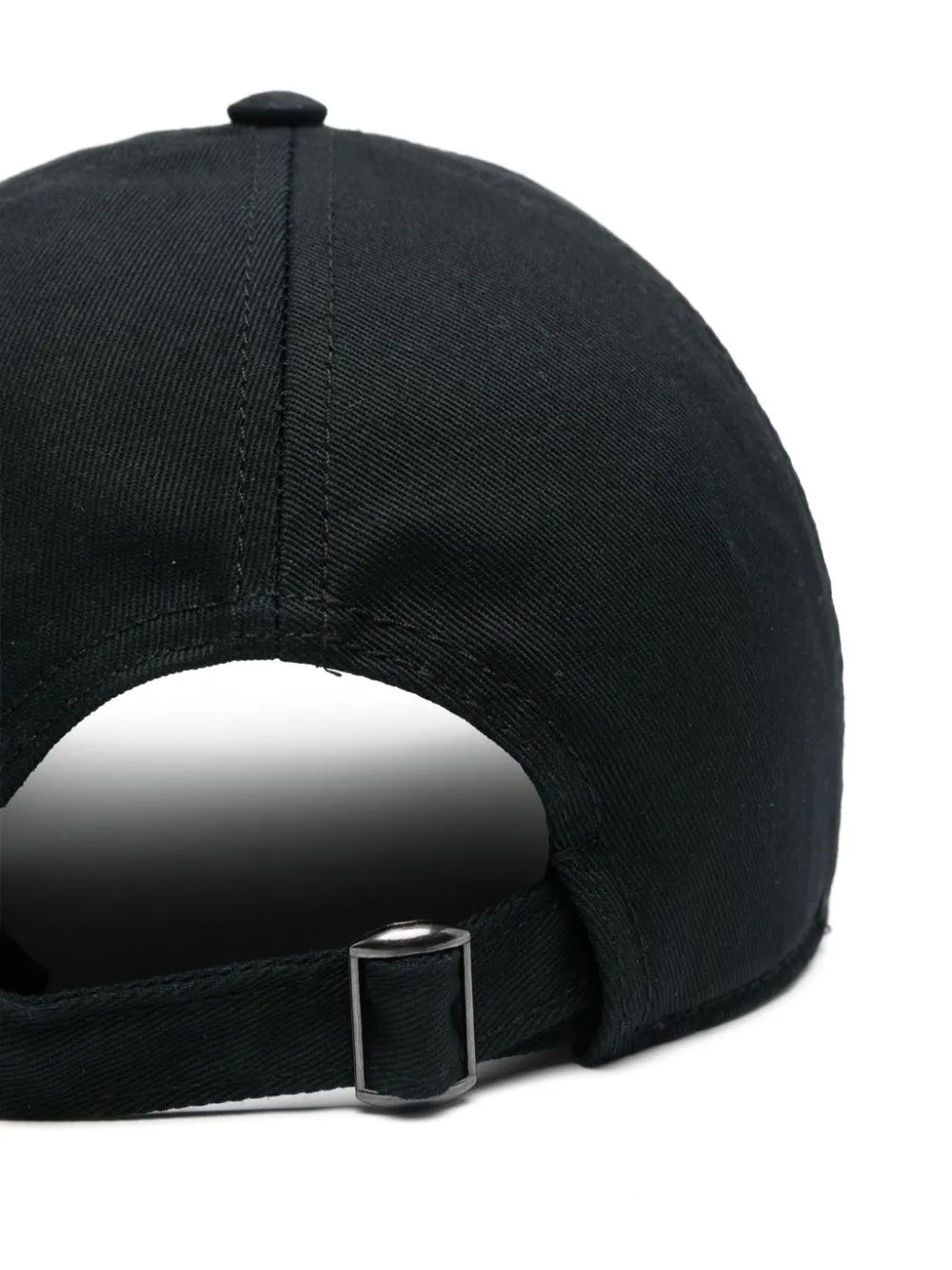Palm Angels Logo-embroidered Cotton Baseball Cap In 1026 1026 Black Dark Red
