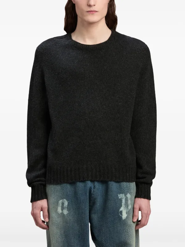 Palm Angels ロゴ プルオーバー | グレー | FARFETCH JP