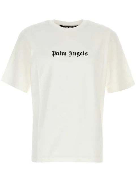 Palm Angels playera con logo estampado
