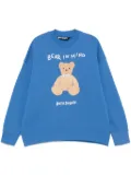 Palm Angels Bear In Mind sweatshirt - 4560 4560 BLUE BROWN