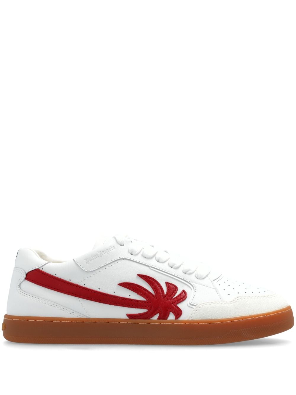 Shop Palm Angels New Palm 1 Sneakers In 0125 0125 White Red