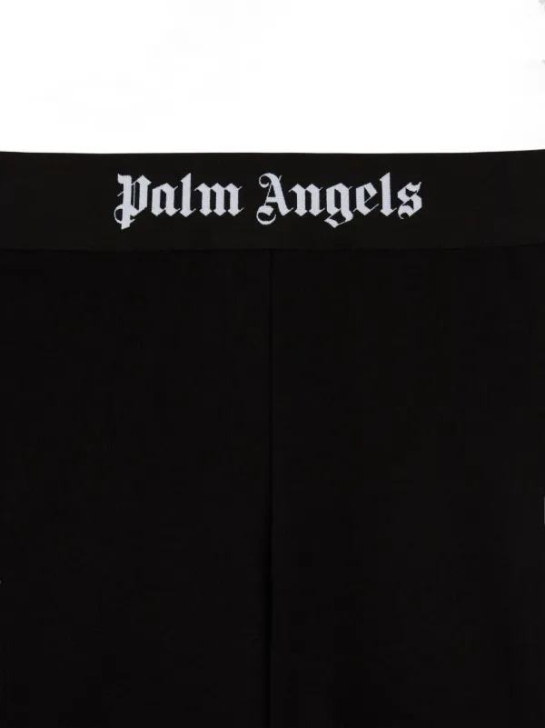 Palm Angels logo-waistband Track Pants | Black | FARFETCH