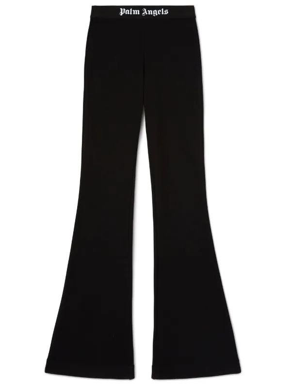 ショートパンツ PALM ANGELS Women Straight Pants PWCI002R24FLE001 1010 BLACK 23074253_54393772_600.jpg