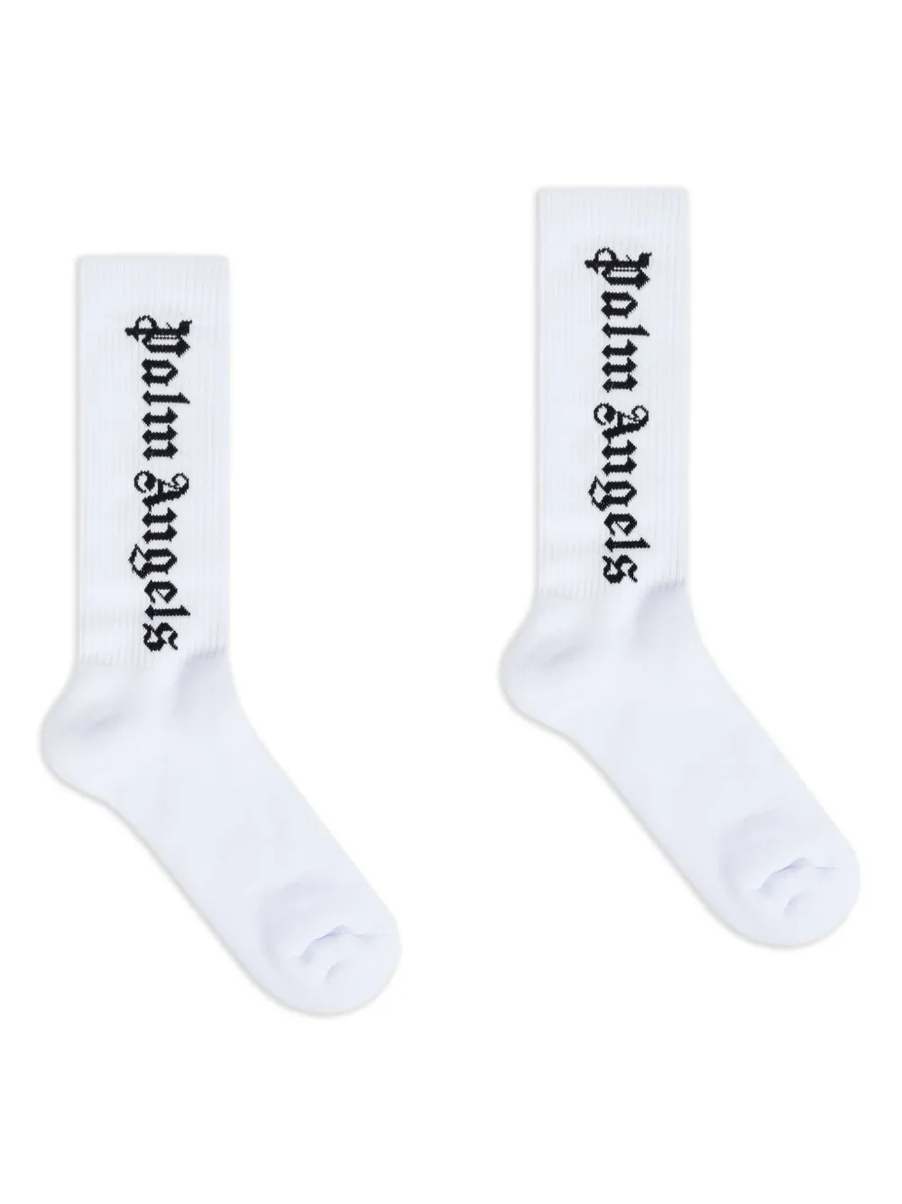 logo-jacquard socks