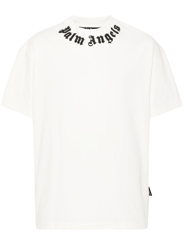 Palm Angels t-shirt Med Logotyp | Vit | FARFETCH SE