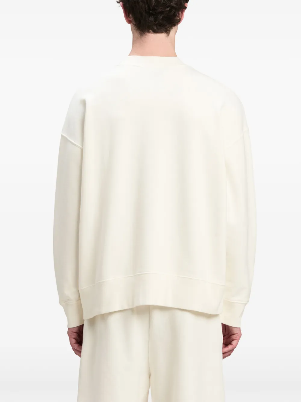 Palm Angels Sweater met logoprint Wit