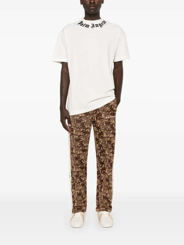 パンツ Palm Angels PWCA128F23 FAB001 6010 Trousers Brown PALM ANGELS: Pants woman - Brown | Palm Angels pants