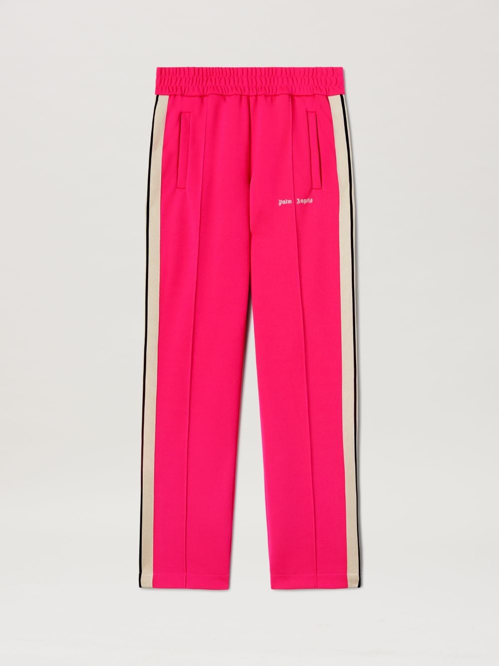 Palm Angels Logo Track Trousers Fluo In Pink