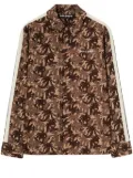 Palm Angels Palms camouflage-pattern shirt - Brown