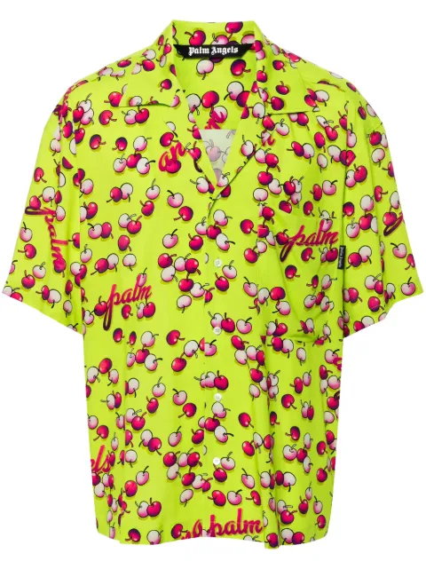 Palm Angels cherry-print shirt