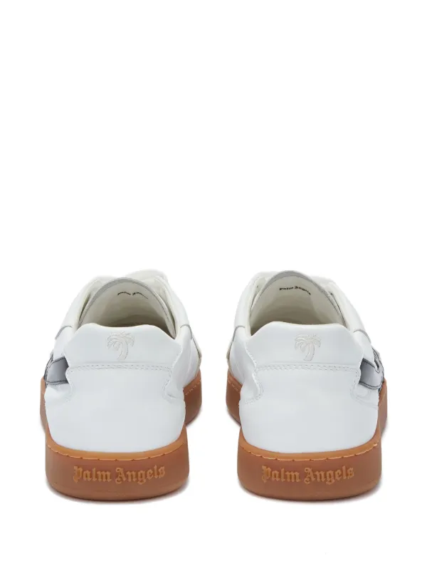 NEW Palm Angels Vulcanized Low Top Leather Sneakers size 39