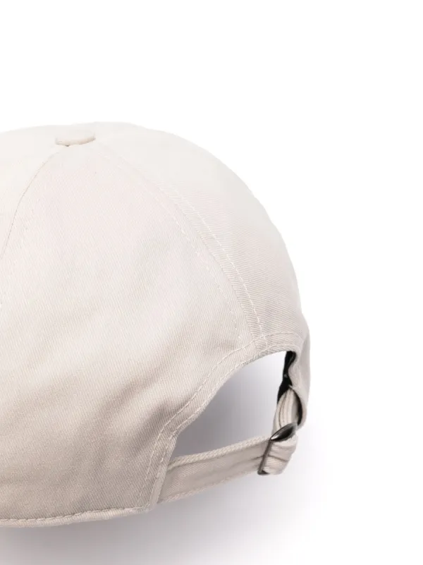 キャップ Palm Angels cotton hat with embroidered logo palm-angels-embroidered-curved