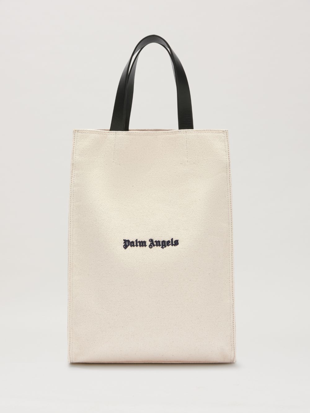 Palm Angels Classic Logo Tote Bag In Neutrals