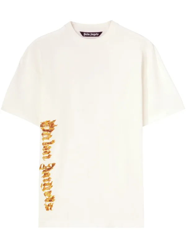 Palm Angels グラフィック Tシャツ | ニュートラル | FARFETCH JP