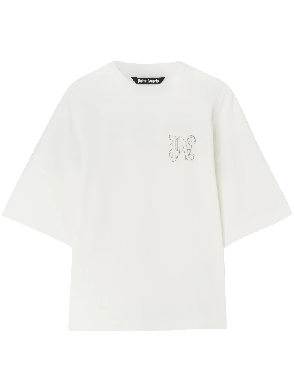 PA Monogram-embroidered T-shirt