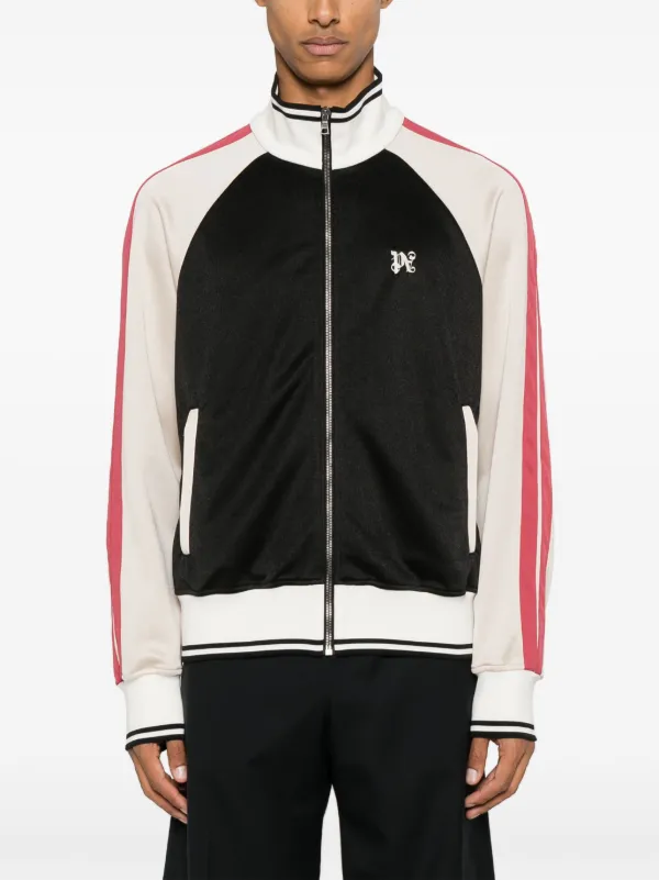 PALM ANGELS MONOGRAM TRACK JACKET ライトグレー PALM ANGELS - Monogram Track Jacket Palm Angels