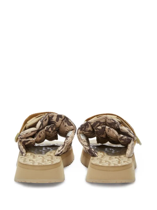 Palm Angels x Suicoke Moto-P touch-strap Slides | Neutrals Palm Angels x Suicoke Moto-P touch-strap Slides | Neutrals
