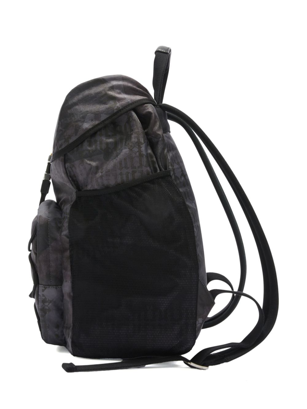 Shop Palm Angels Camouflage-pattern Backpack In Black