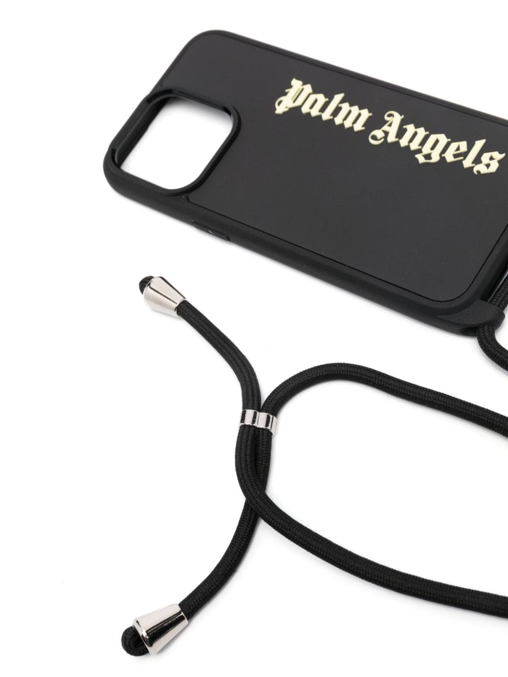 Shop Palm Angels Logo-embossed Iphone 15 Pro Case In Black