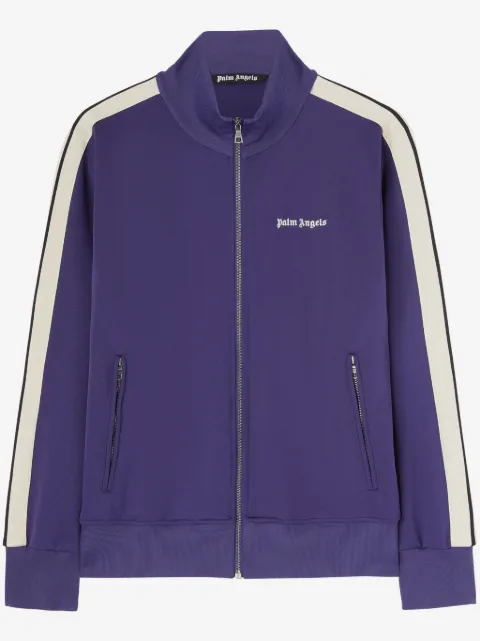 Palm Angels logo-print track jacket