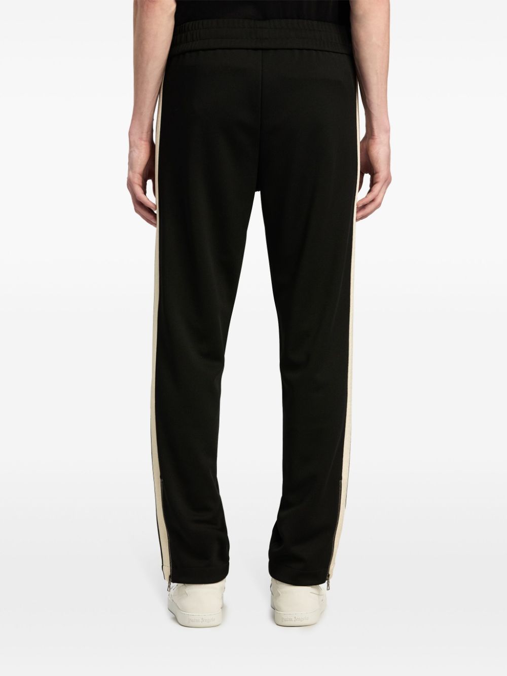 Shop Palm Angels Logo-print Track Pants In Black