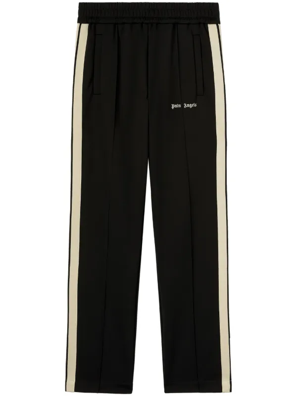 Palm Angels Pantalon De Jogging a Logo Imprime Noir FARFETCH MA