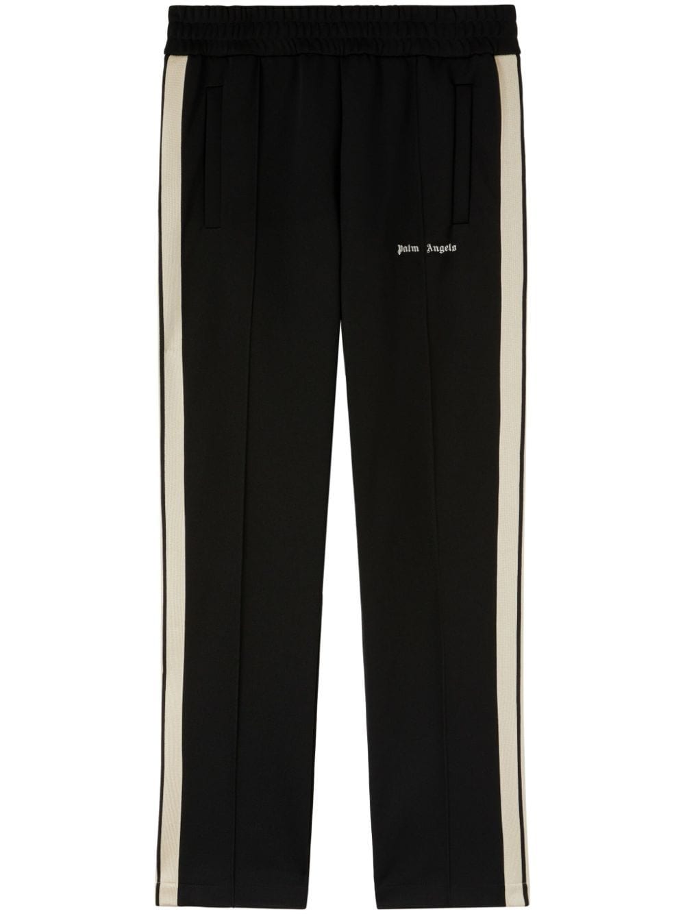 Palm Angels Logo-print Track Pants In Black