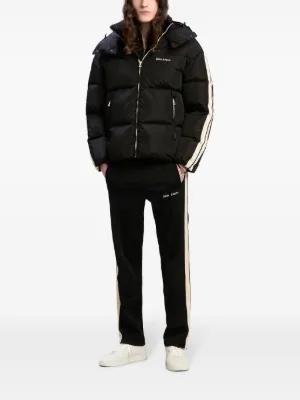 Palm Angels ブラック ダウンジャケット Palm Angels - Classic Track Down Jacket | HBX