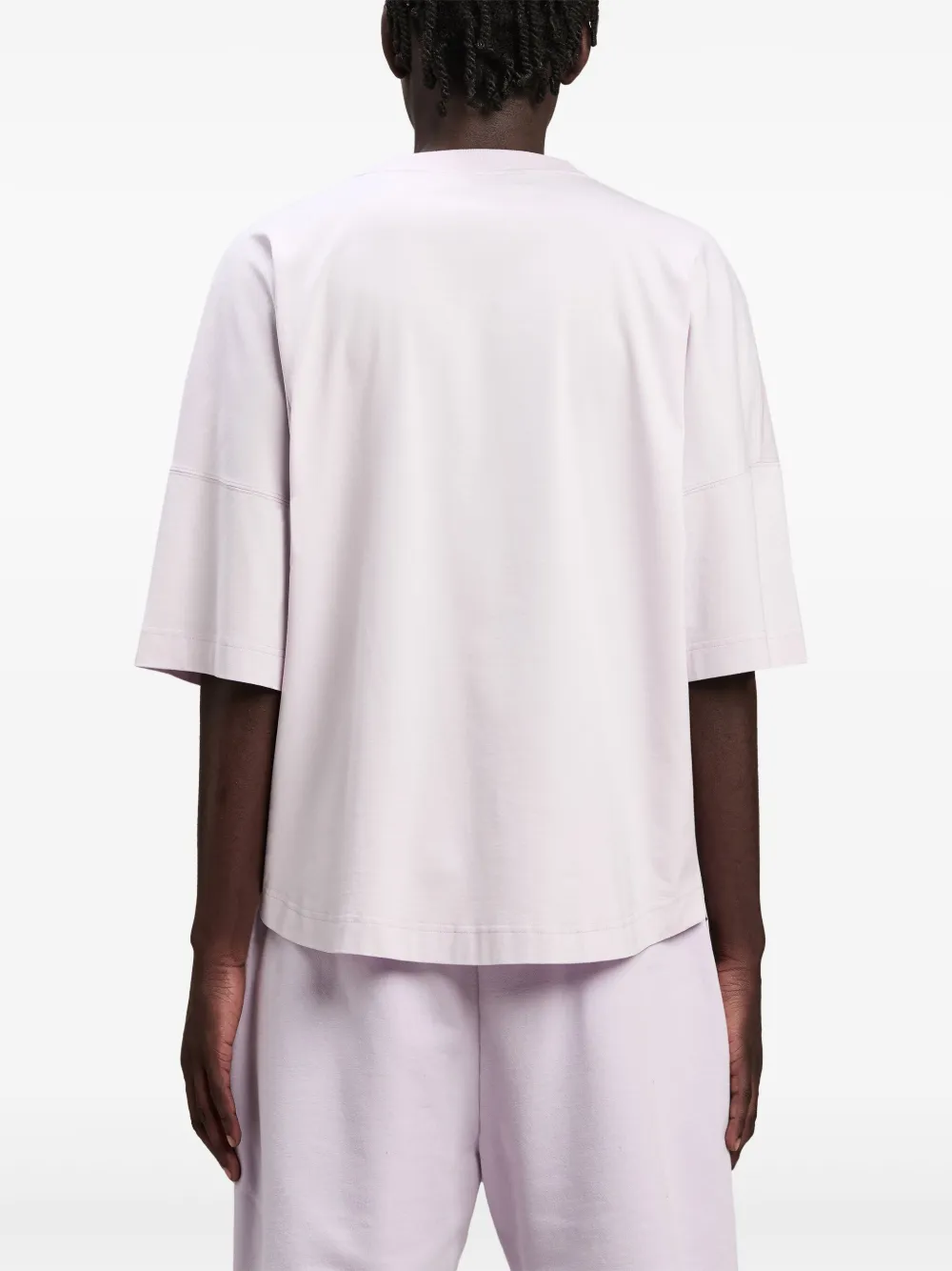 Palm Angels T-shirt met verlaagde schouders Paars