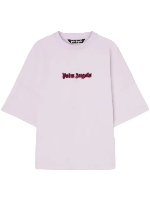 Palm Angels playera con hombros caídos