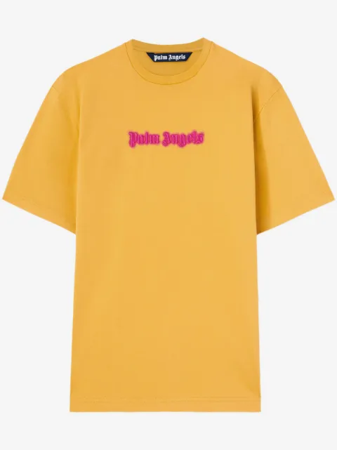 Palm Angels logo-print cotton T-shirt
