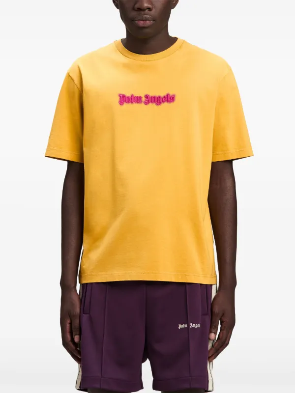 Tシャツ・カットソー Palm Angels PWGA071S22 FAB005 1801 Shirts Yellow Tシャツ・カットソー Palm Angels PWGA071S22 FAB005 1801