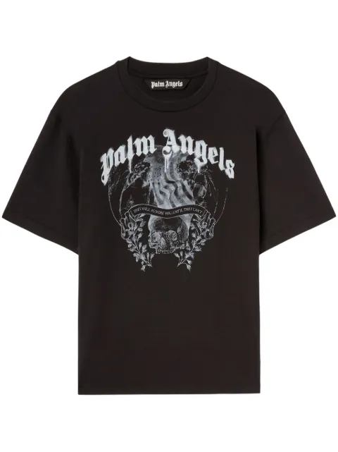 Palm Angels Statement Pencil cotton T-shirt 