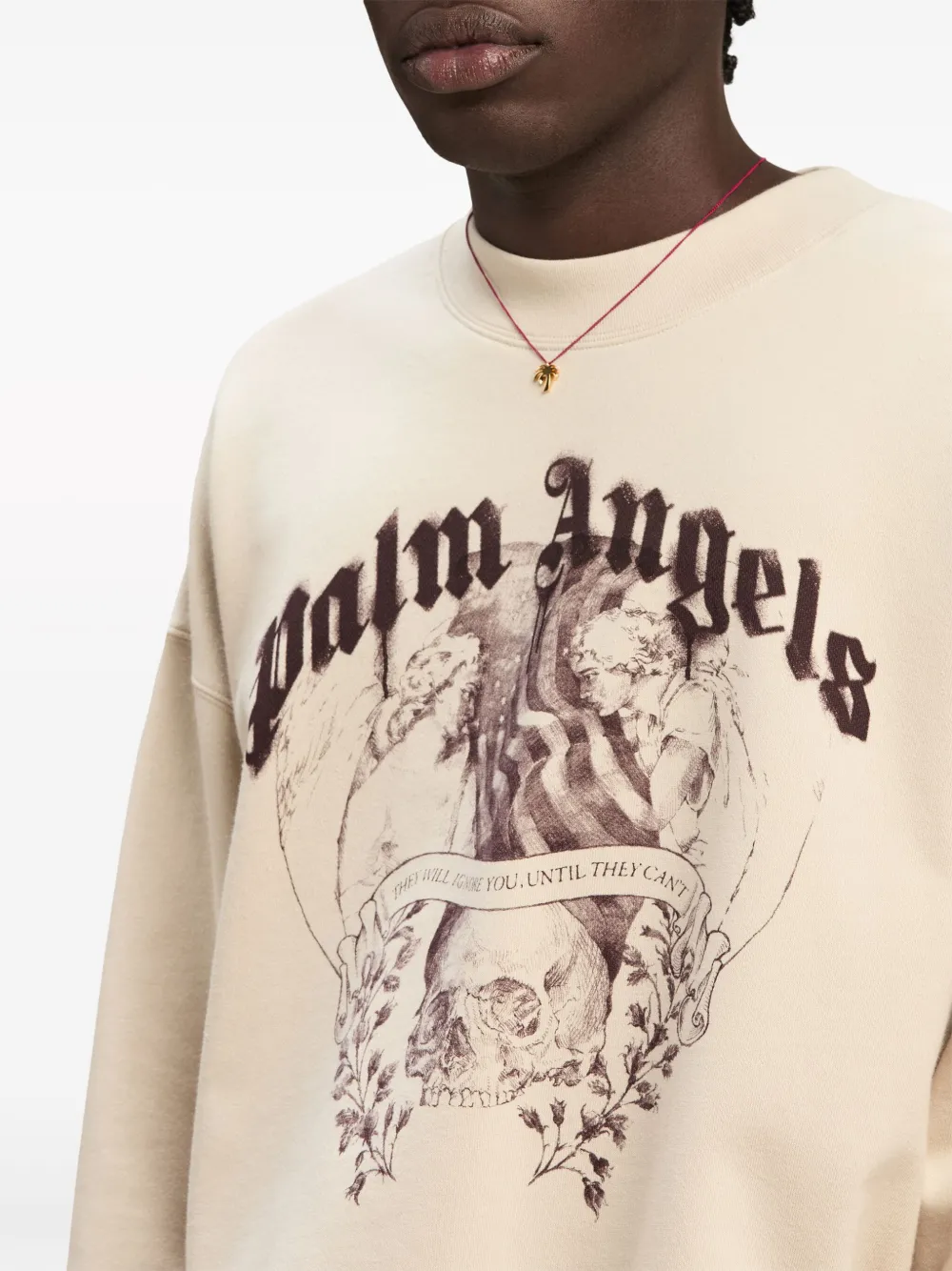 ★人気★【Palm Angels】STATEMENT PENCIL T-SHIRT PALM ANGELS | Statement Pencil T-Shirt | Men | Black | Flannels