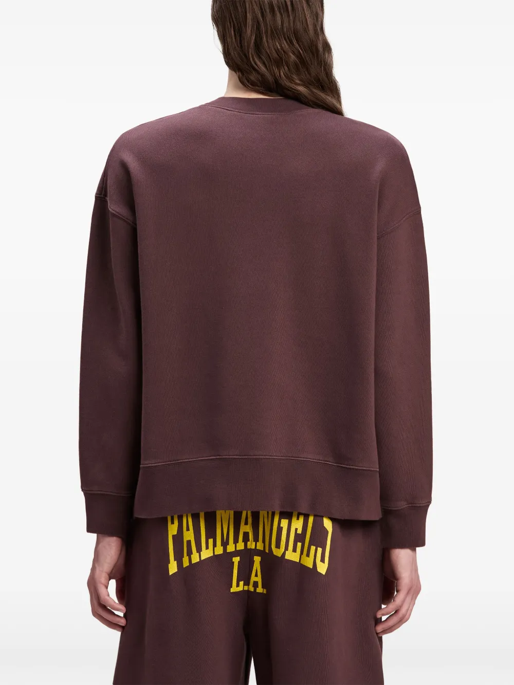 Palm Angels Sweater met logoprint Rood