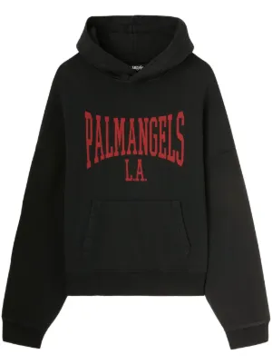 Palm Angels ロゴパーカー XL レオ くま Palm Angels(パームエンジェルス) パーカー - FARFETCH