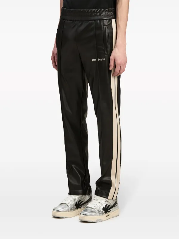 【関税&送料込】Palm Angels Trousers Palm Angels Palm Angels Trousers Black | Black | FARFETCH BN