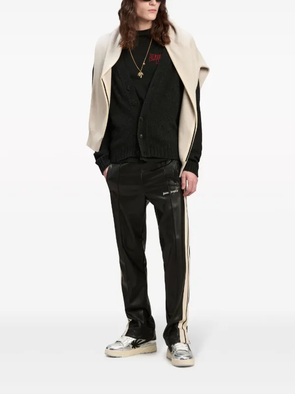 Palm Angels Palm Angels Trousers Black | Black | FARFETCH