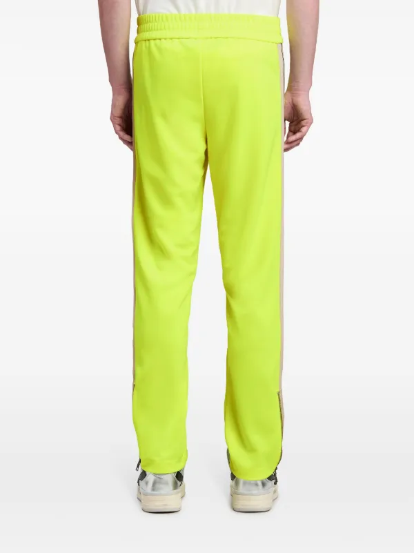 Neon yellow track pants hotsell