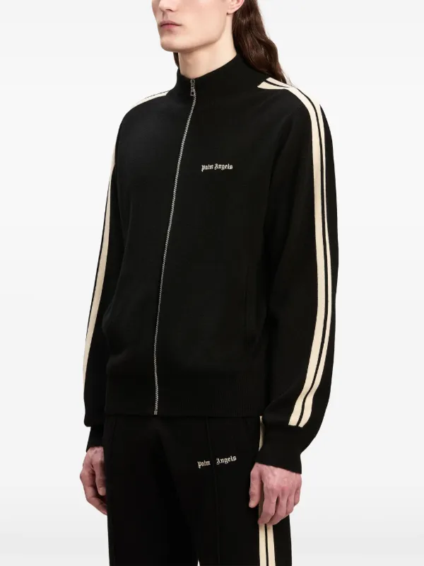Palm Angels PMBD058C99FAB0014603 関税送料込 Palm Angels Zipped sweatshirt - Black - Men