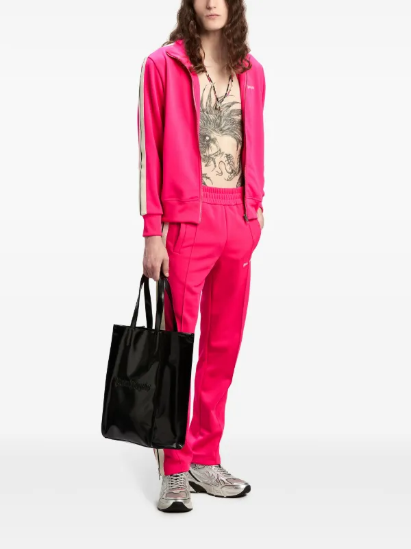 トートバッグ Palm Angels FW23 BAG WITH LOGO (PWNA057_F23FAB0010310) Palm Angels debossed-logo Tote Bag | Black | FARFETCH