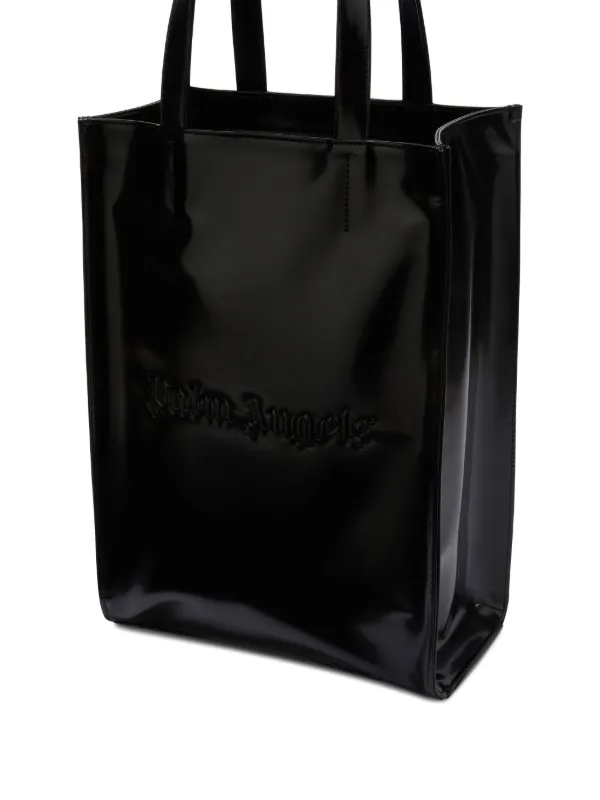 トートバッグ Palm Angels Black fabric Big Palm handbag 19342587_44397281_600.jpg