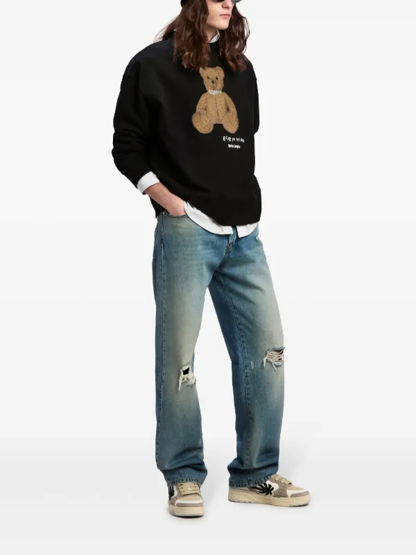 Palm Angels Bear In Mind Sweatshirt | Black | FARFETCH