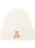 Palm Angels Bear In Mind beanie - White