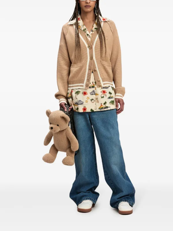 Palm Angels Bear In Mind Backpack | Neutrals | FARFETCH JO