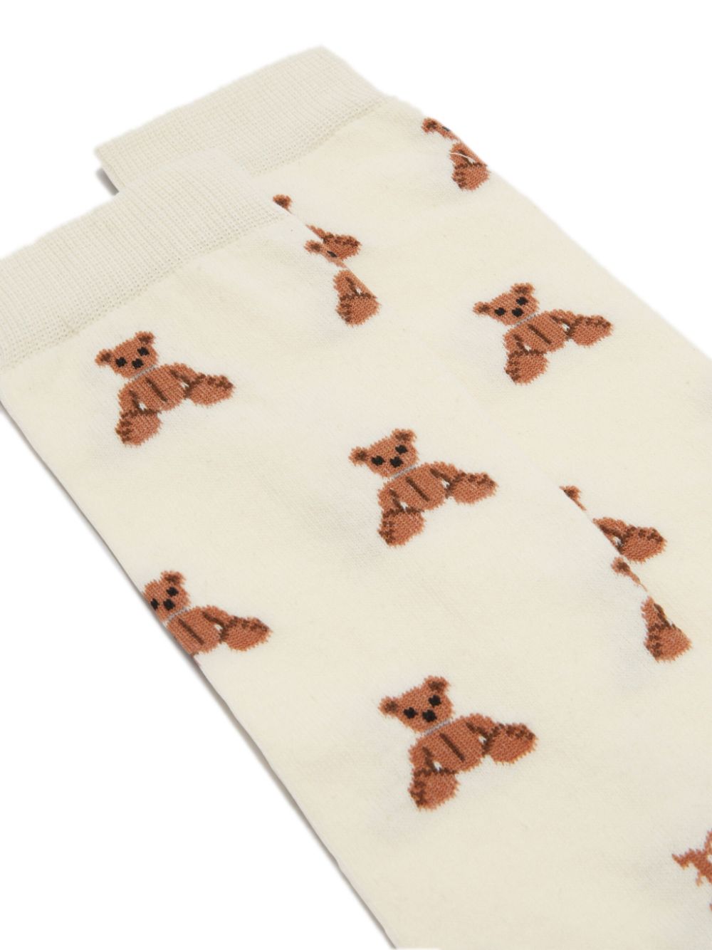 Palm Angels Bear Monogram socks - Neutrals