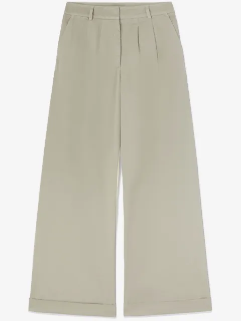 Palm Angels GB Label wide-leg trousers